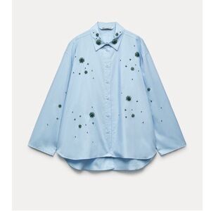 EMBROIDERED JEWEL SHIRT ZW COLLECTION